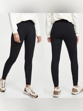 Spanx Black Ponte Leggings Sz 2X Tall